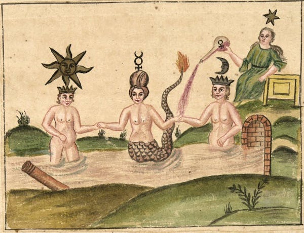 illustration from *Clavis Artis* manuscript