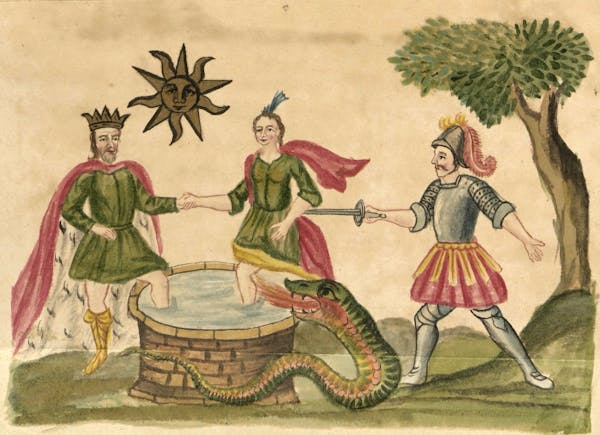 illustration from *Clavis Artis* manuscript