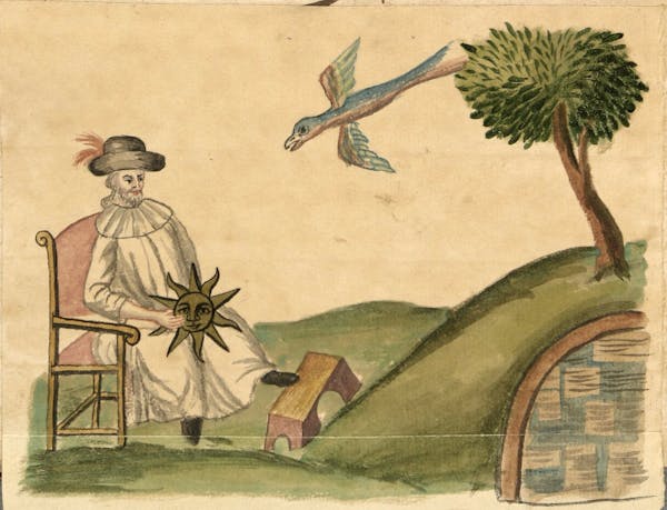 illustration from *Clavis Artis* manuscript