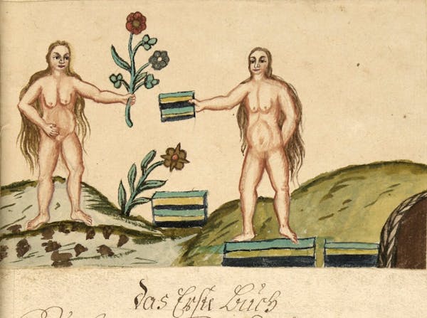 illustration from *Clavis Artis* manuscript