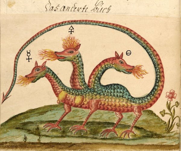 illustration from *Clavis Artis* manuscript