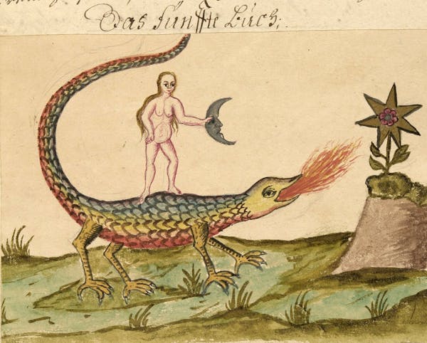 illustration from *Clavis Artis* manuscript