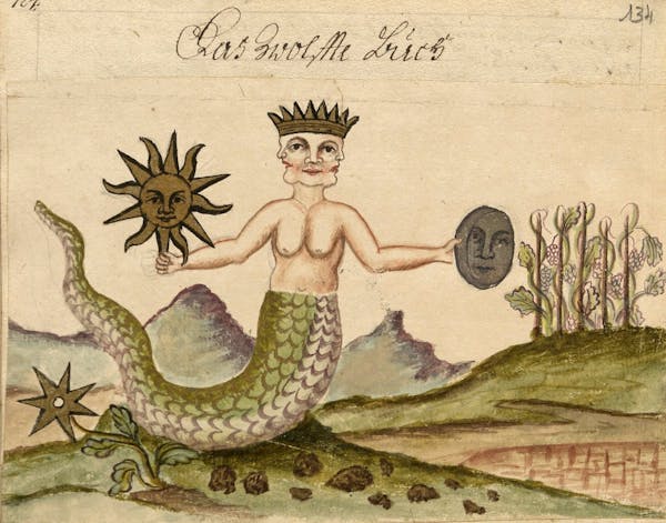 illustration from *Clavis Artis* manuscript