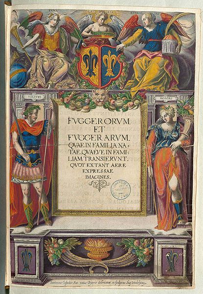 Coloured Engravings Of The Fugger Family – The Public Domain Review