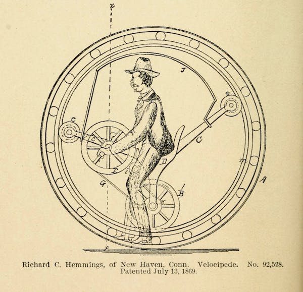 Cycle patent drawing 