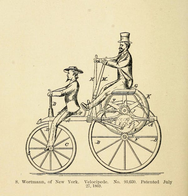 Cycle patent drawing 