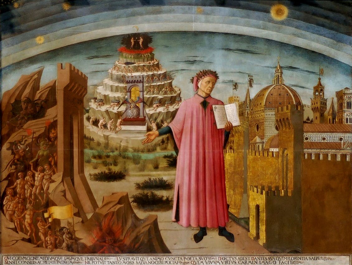 Illustration for Dante's Divine Comedy