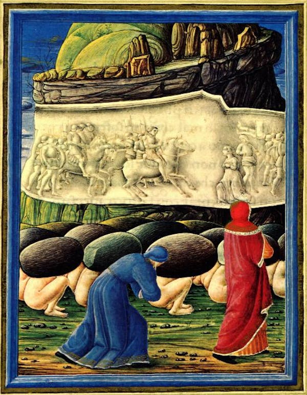 Illustration for Dante's Divine Comedy