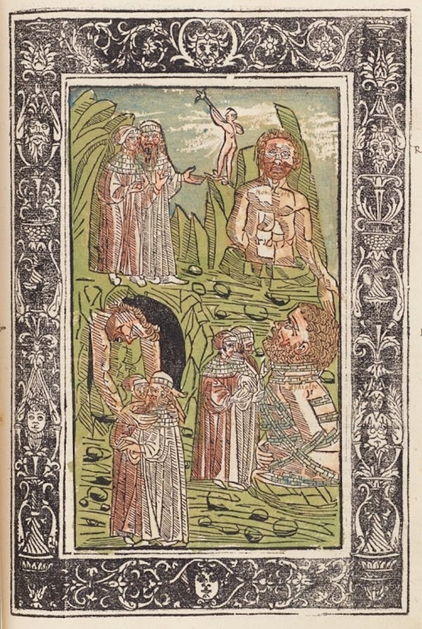 Illustration for Dante's Divine Comedy