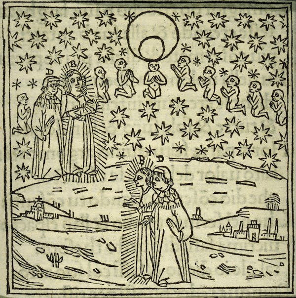 Illustration for Dante's Divine Comedy