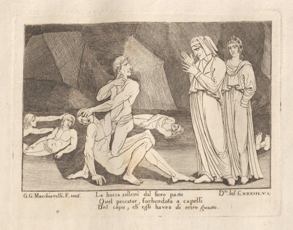 Illustration for Dante's Divine Comedy