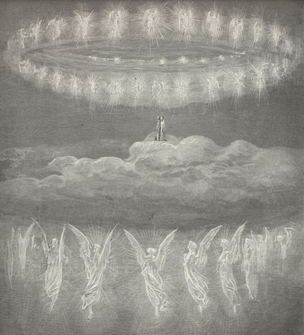 Illustration for Dante's Divine Comedy