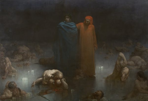 Illustration for Dante's Divine Comedy