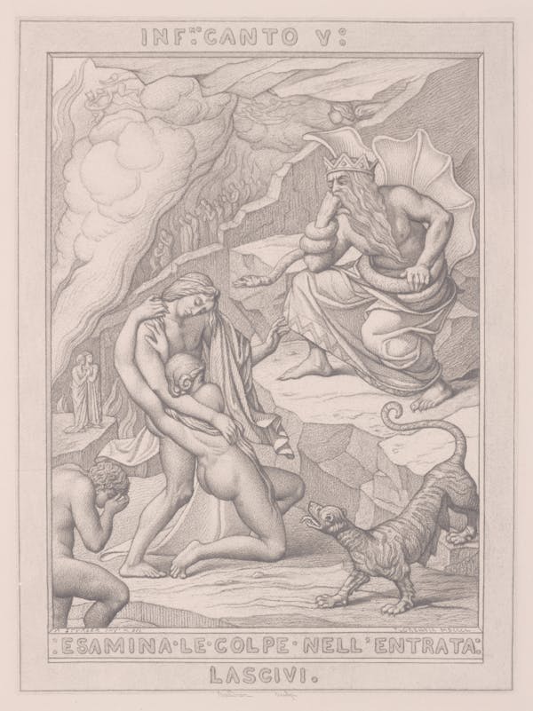 Illustration for Dante's Divine Comedy