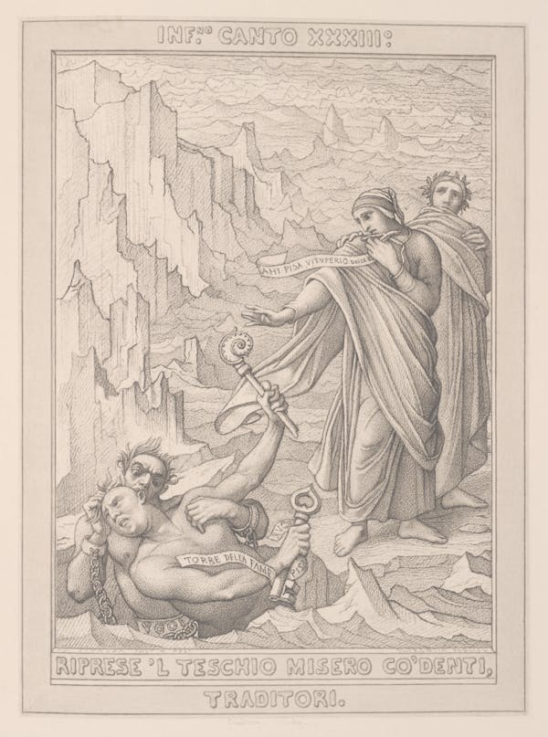 Illustration for Dante's Divine Comedy