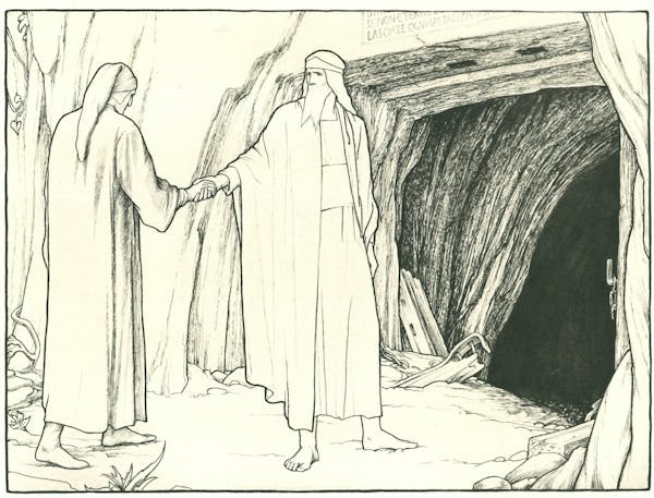 Illustration for Dante's Divine Comedy