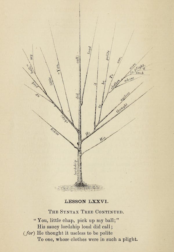 Sentence diagram