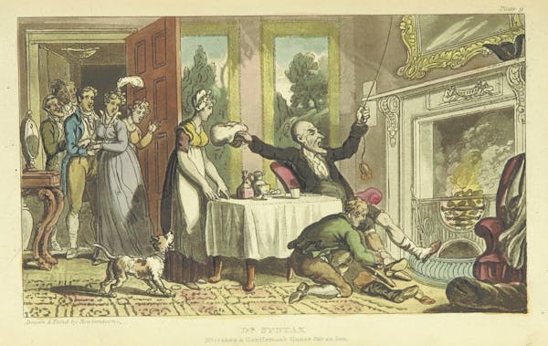 dr syntax thomas rowlandson illustration