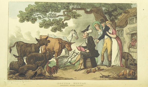 dr syntax thomas rowlandson illustration