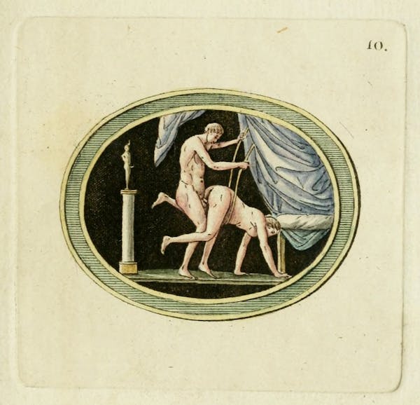 Erotic illustration from gemstone