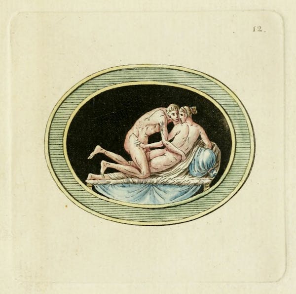 Erotic illustration from gemstone