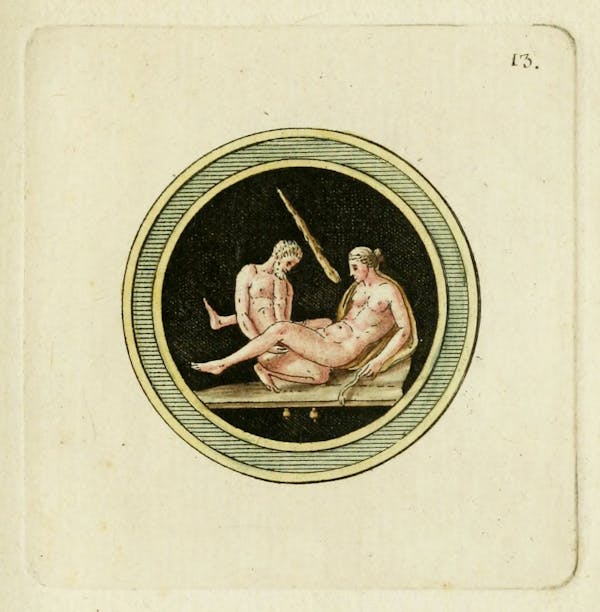 Erotic illustration from gemstone