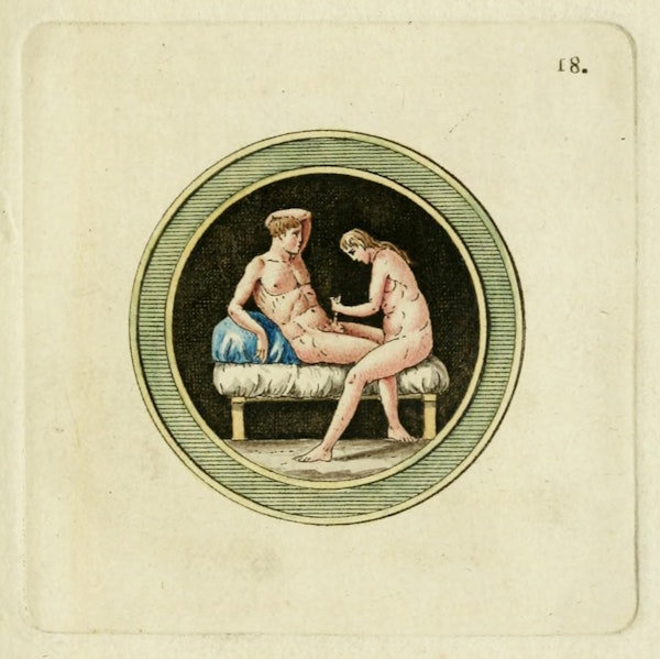 Erotic illustration from gemstone