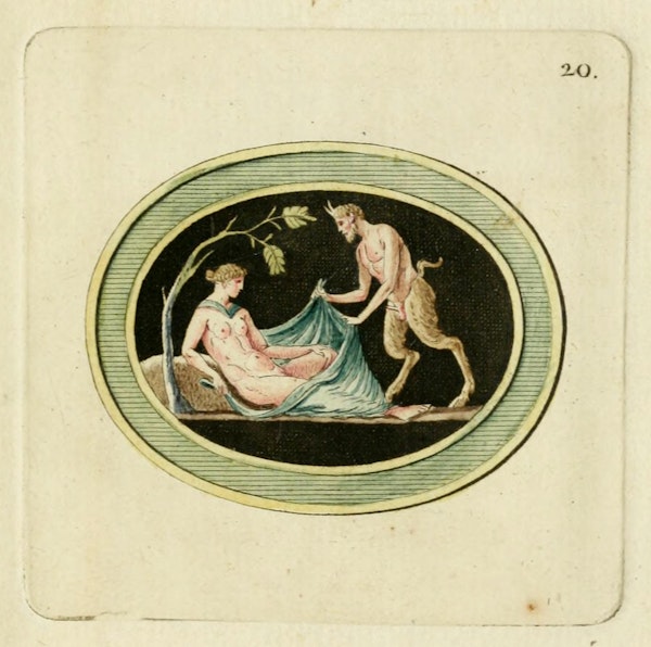 Erotic illustration from gemstone