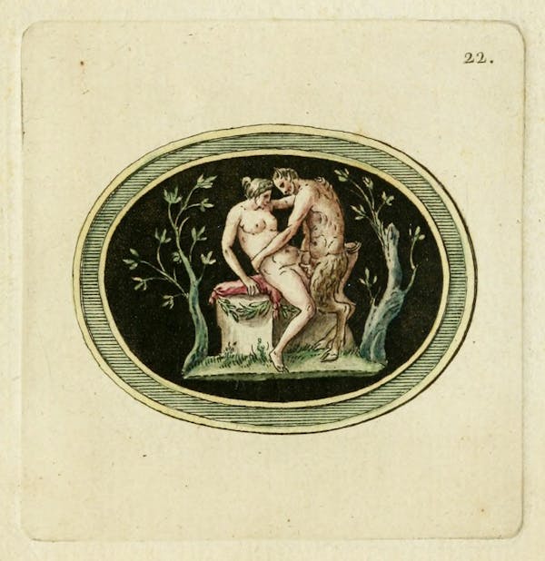 Erotic illustration from gemstone