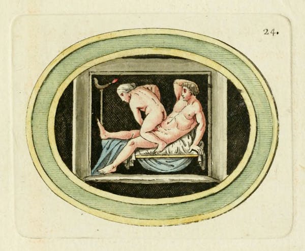 Erotic illustration from gemstone