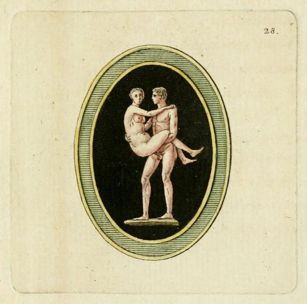 Erotic illustration from gemstone