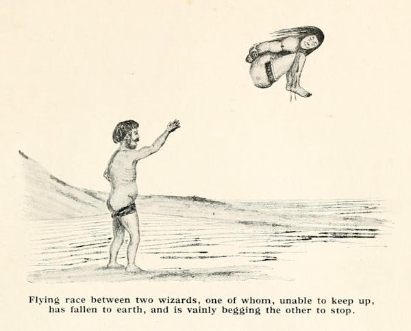 illustration of eskimo folktale