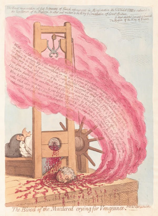 illustration execution guillotine Louis XVI