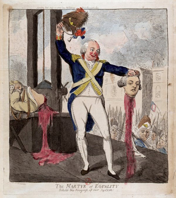 illustration execution guillotine Louis XVI