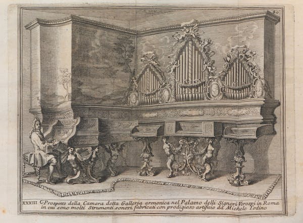 illustration from filippo buonanni's harmonic cabinet