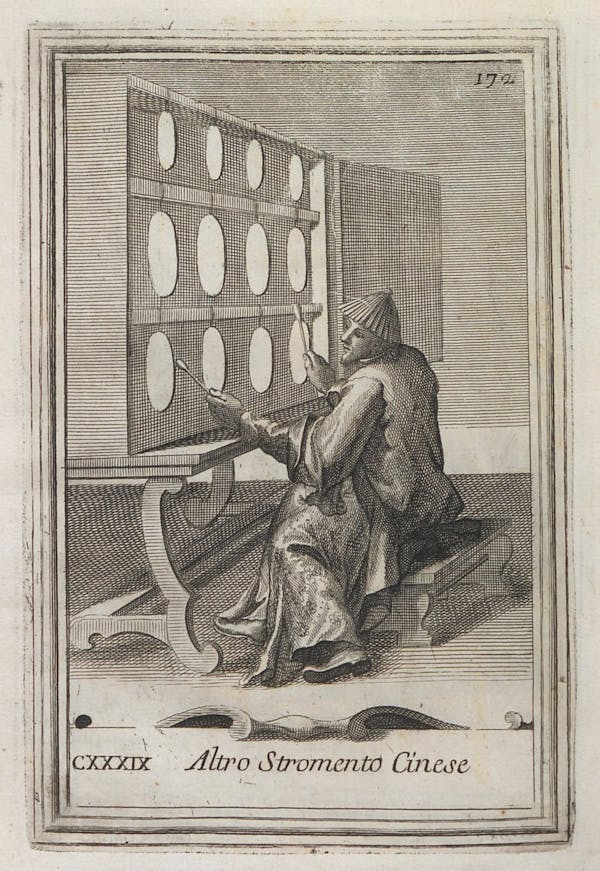 illustration from filippo buonanni's harmonic cabinet