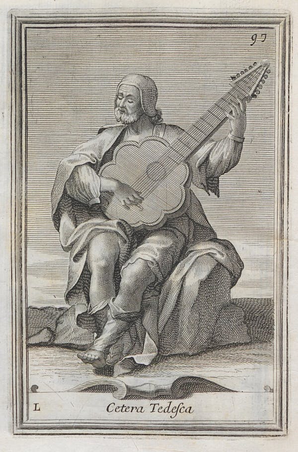 illustration from filippo buonanni's harmonic cabinet