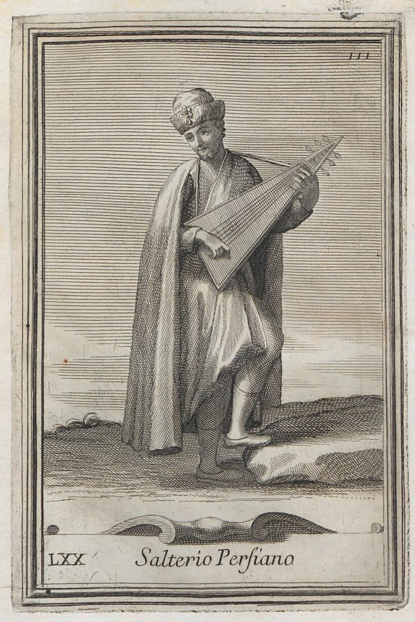 illustration from filippo buonanni's harmonic cabinet