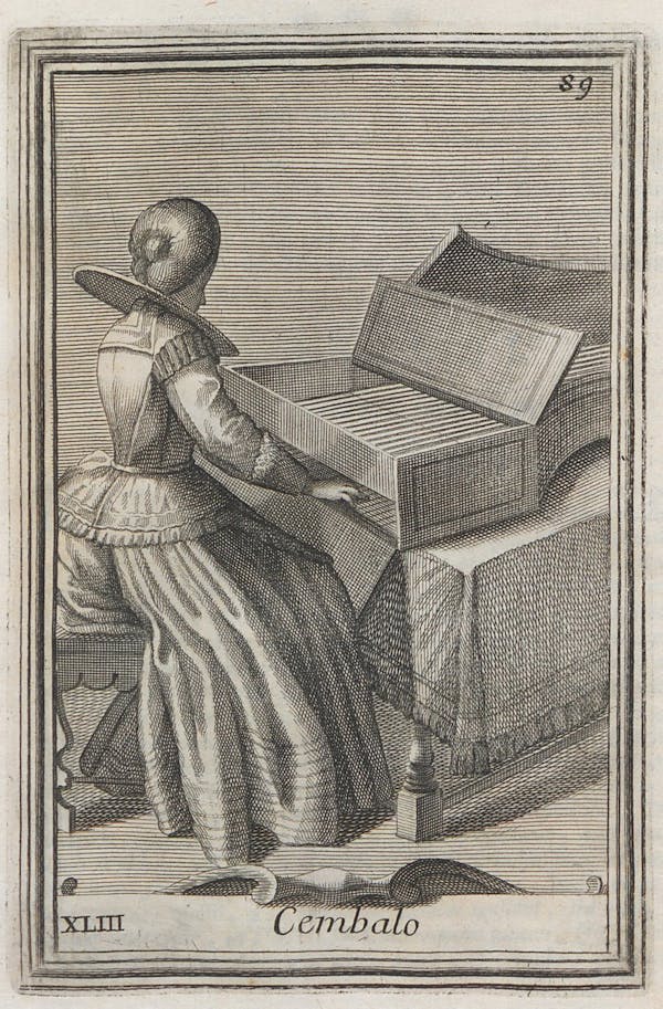 illustration from filippo buonanni's harmonic cabinet