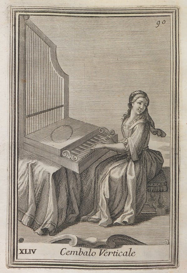 illustration from filippo buonanni's harmonic cabinet