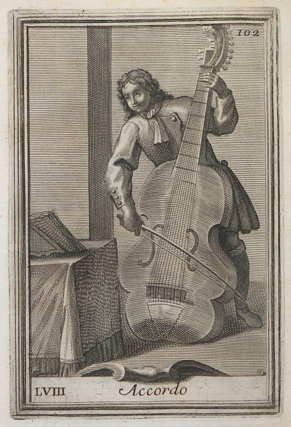 illustration from filippo buonanni's harmonic cabinet