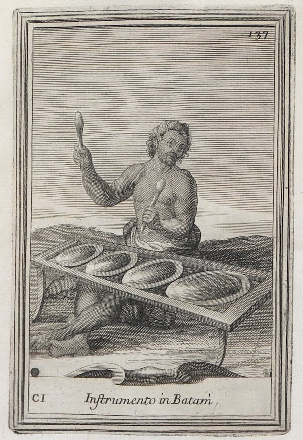 illustration from filippo buonanni's harmonic cabinet