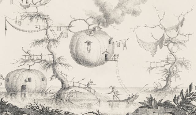 Filippo Morghen’s Fantastical Visions of Lunar Life (1776)