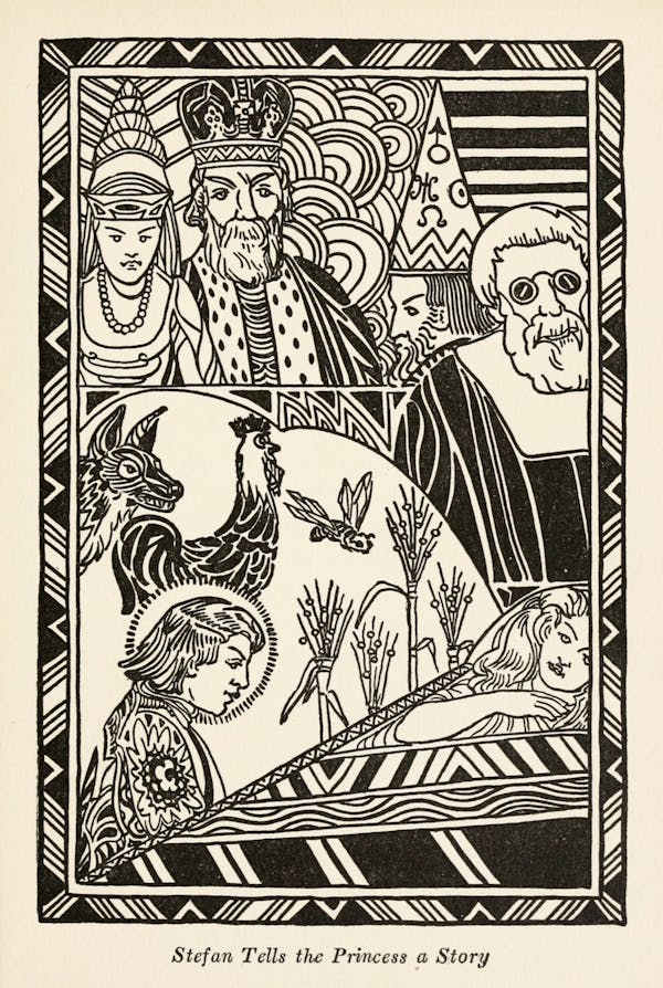 Illustration of folk tale