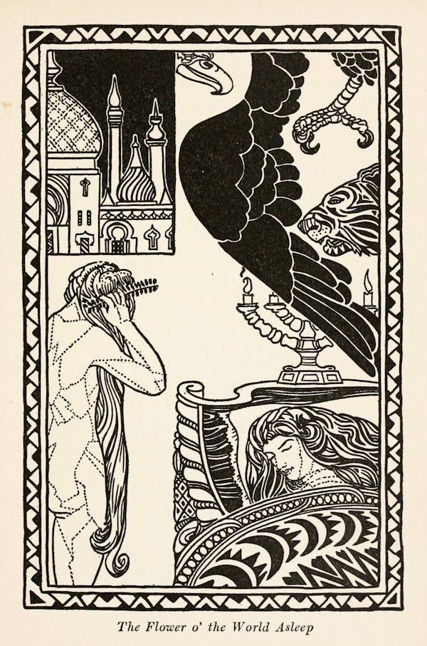 Illustration of folk tale