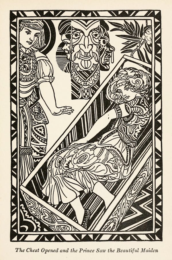 Illustration of folk tale