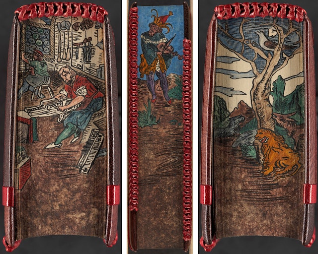 Fore-Edge Book Paintings from the Boston Public Library