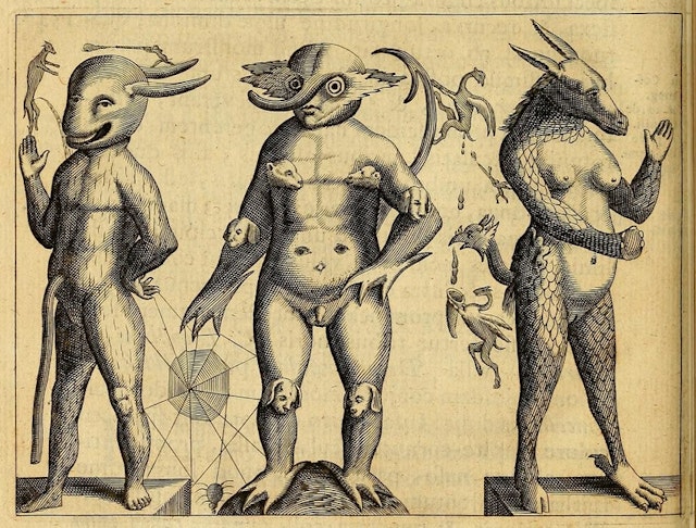 Fortunio Liceti’s Monsters (1665)