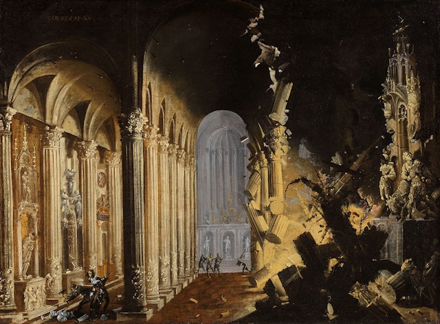 François de Nomé’s Imaginary Ruins
