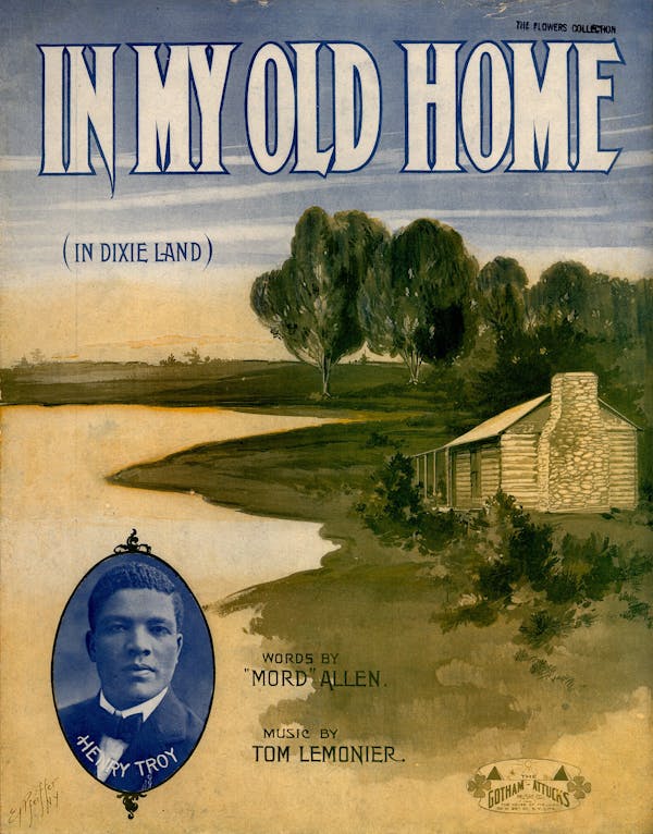 Sheet music cover